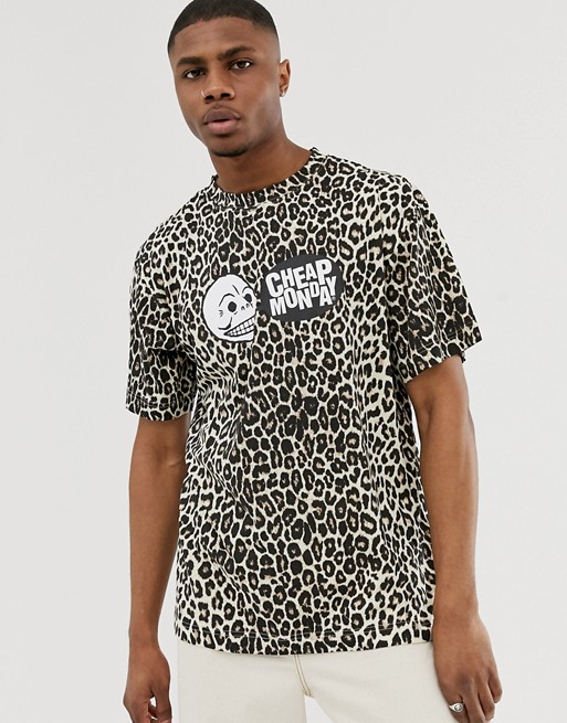 Cheap Monday leopard print t-shirt