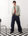[Cheap Monday] Cheap Monday Looser baggy jeans in blue rinse wash W34 L32 Blue rinse wash