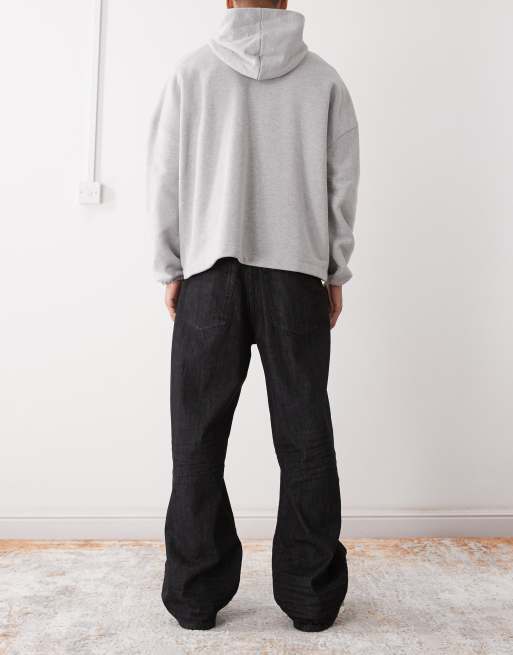 Cheap Monday - Lossere baggy jeans in zwarte spoelwassing, 2 van 5