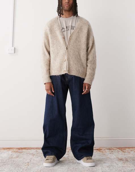 Cheap Monday looser baggy jeans in blue