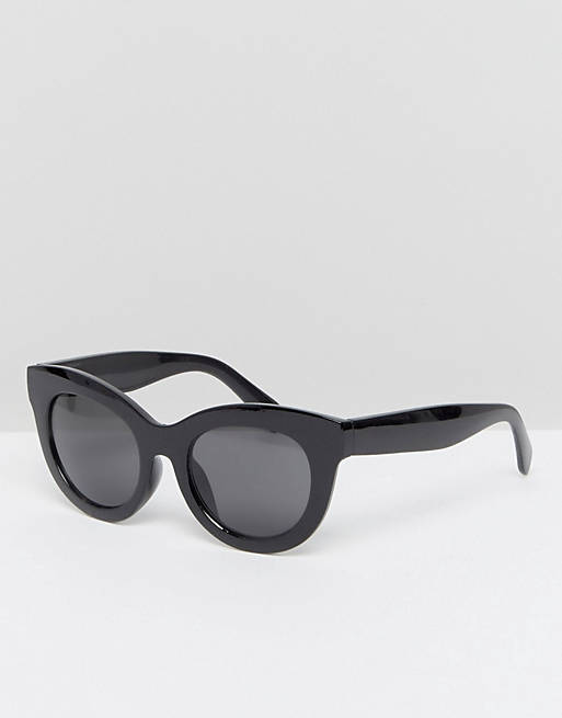 Cheap Monday Oversized Cat Eye Sunglasses in Black