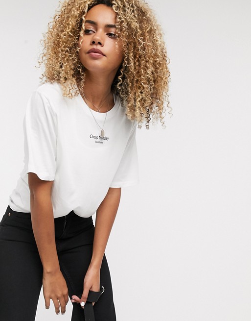 Cheap Monday Perfect t-shirt with text logo