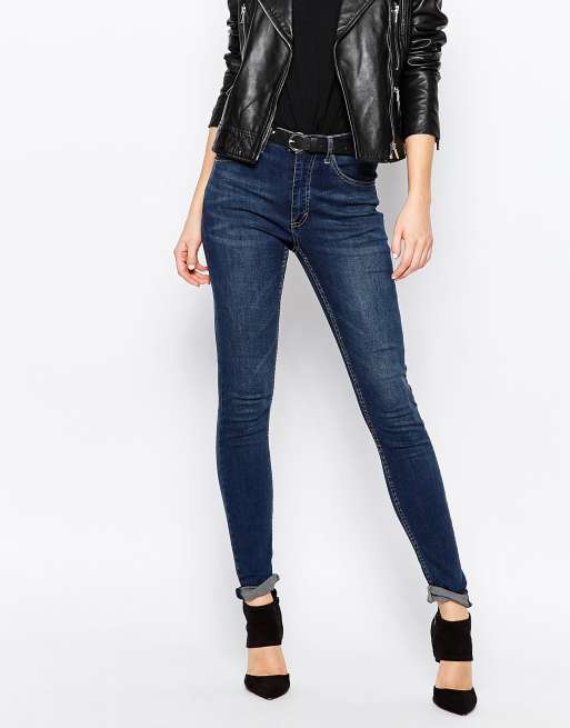 Cheap monday store second skin jeans