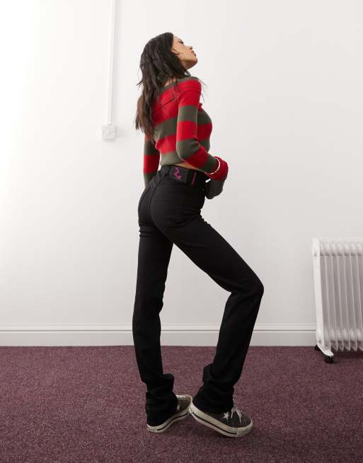 Cheap Monday Sleezie High waist super stretch skinny jeans in