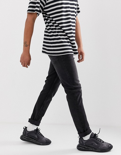 Cheap Monday sonic slim fit jeans in black mode | ASOS