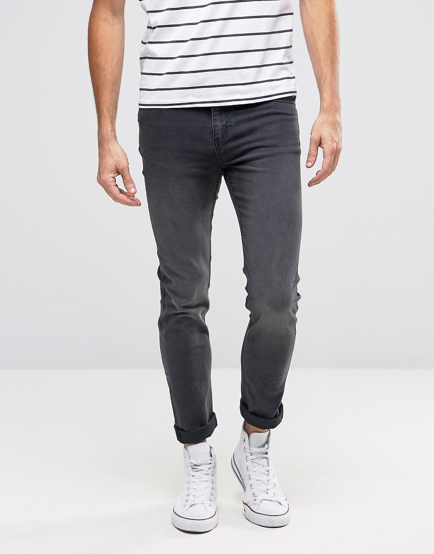 Cheap Monday - Strakke skinny jeans in echt grijs