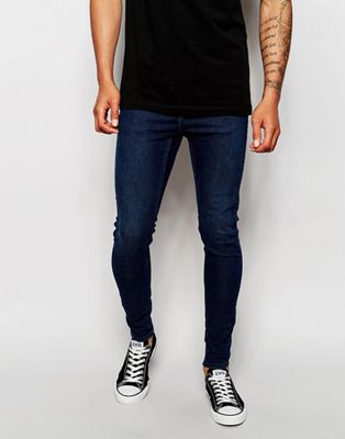 Cheap Monday - Superskinny jeans in donkerblauw