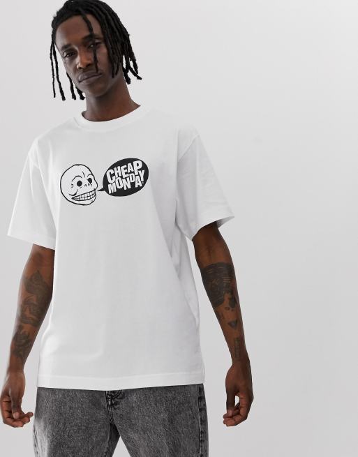 Cheap with skull logo in white | ASOS