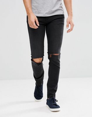tight black skinny jeans