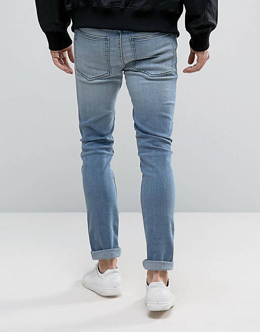 spiral inherit speed Cheap Monday Tight Jeans Strong Blue Wash | ASOS