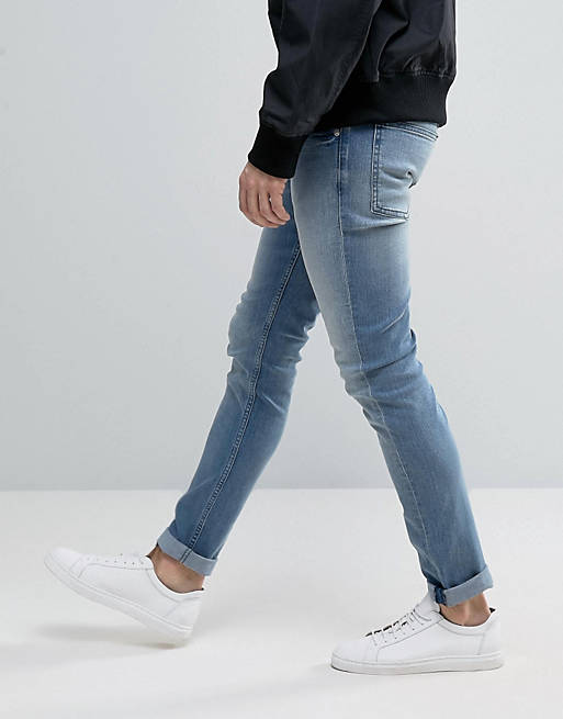 spiral inherit speed Cheap Monday Tight Jeans Strong Blue Wash | ASOS