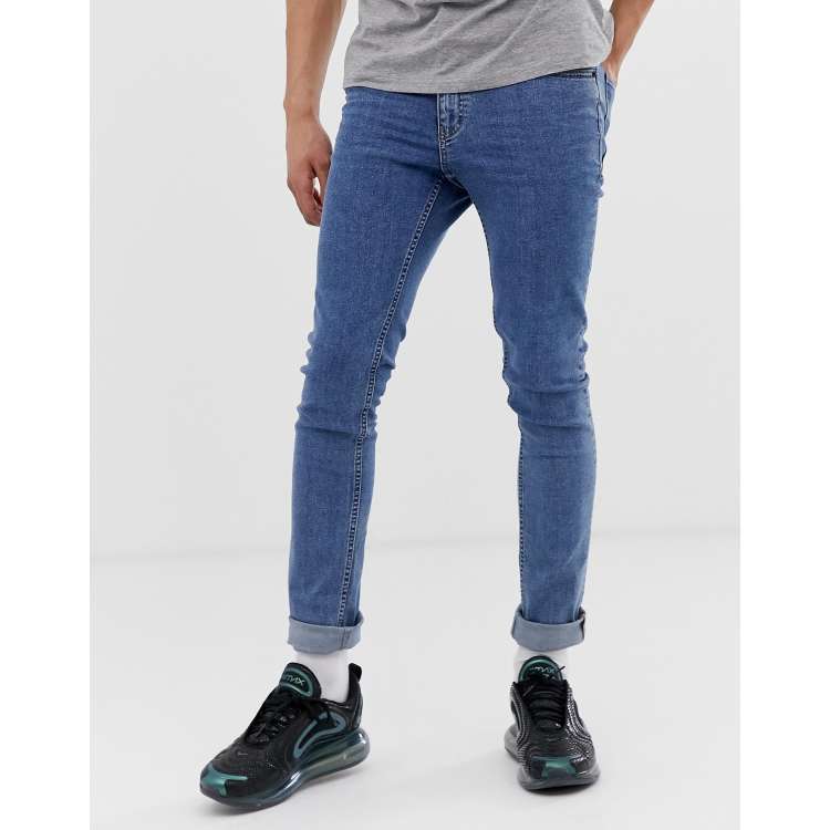 Cheap Monday Tight skinny jeans in norm core blue ASOS
