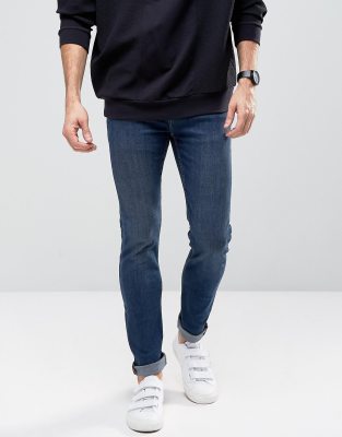 cheap monday tight real blue jeans