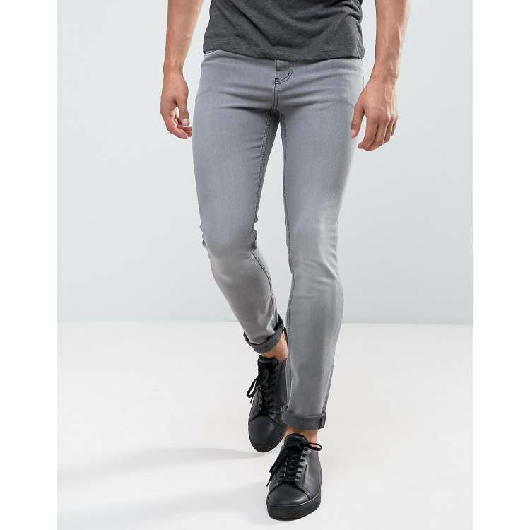 Cheap grey hot sale jeans