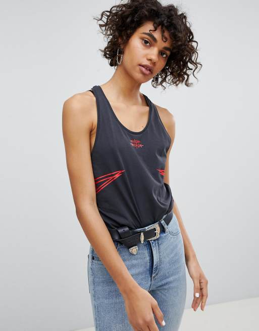 Cheap Monday – Trägerhemd mit weitem Armausschnitt