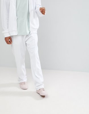 White Logo Trackpant