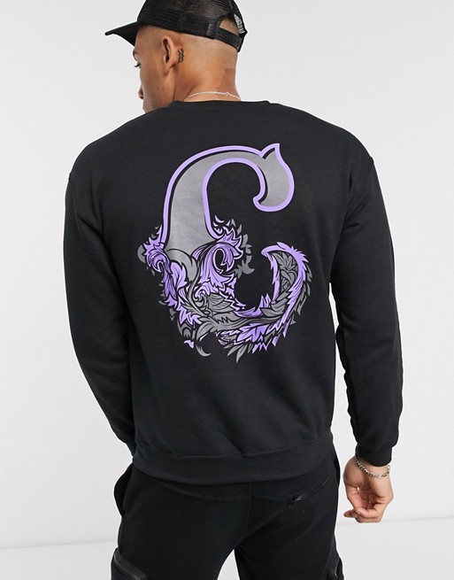 Cheats & Thieves back print sweater