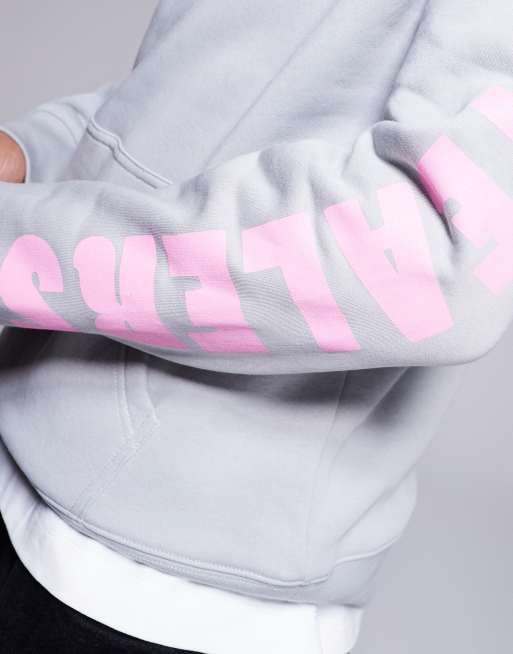 Cheats & Thieves – Kapuzenpullover in Grau mit „London Town“-Rückenprint – 320 g/m², 2 von 4