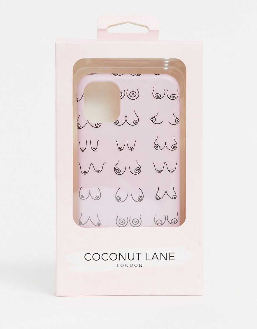 фото Чехол для iphone 11 с принтом coconut lane-мульти