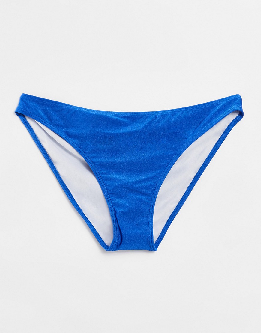 Chelsea Peers bikini bottoms in blue-Blues
