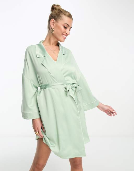 Kimono dressing shop gown asos