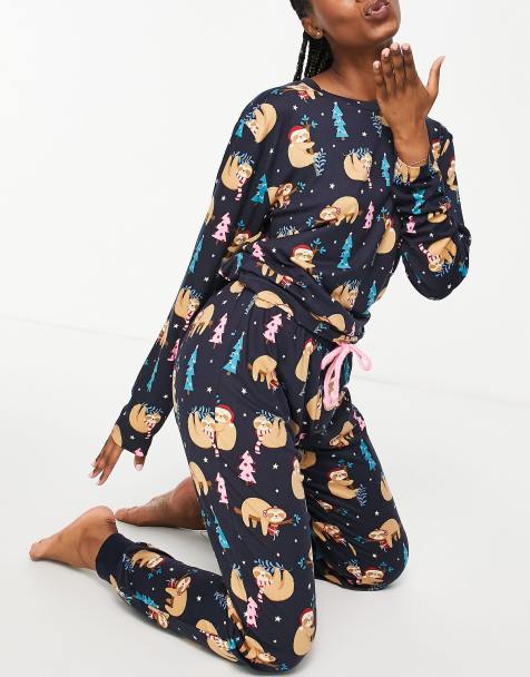 Asos fleece online pyjamas