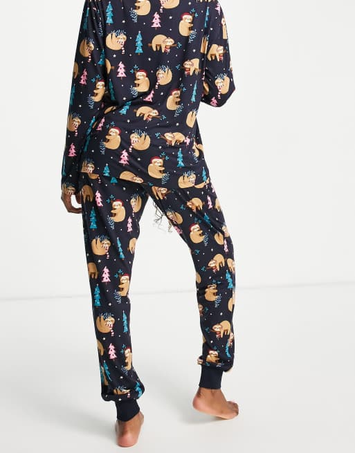 Plus size sloth discount pajamas