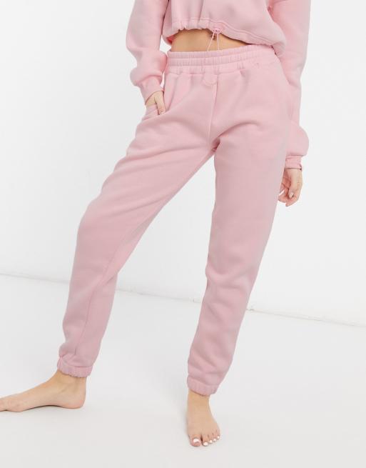 Blush cheap pink joggers