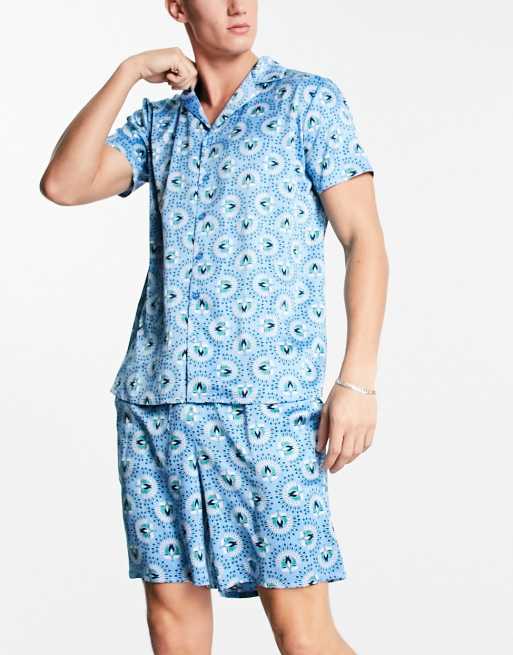 Pyjama Homme Hiver Coton Doux - Ensemble 2 Pièces Manches Longues Confortable Et Chaud S-3XL