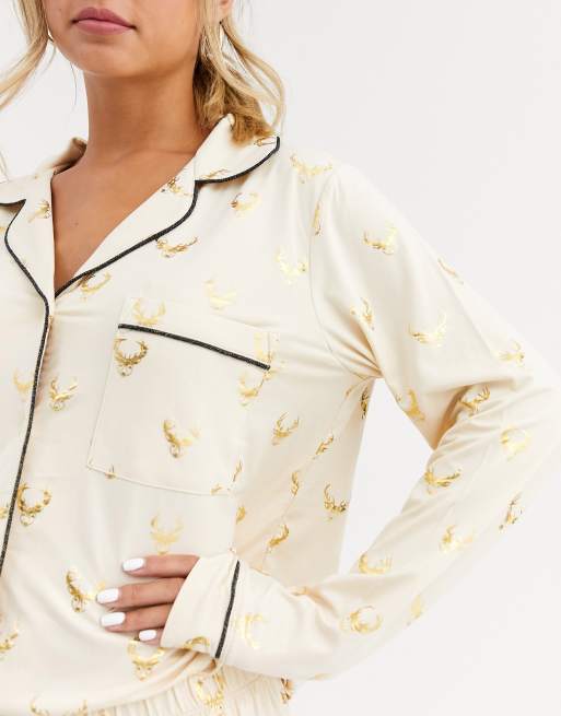 Chelsea peers stag pyjamas 2025