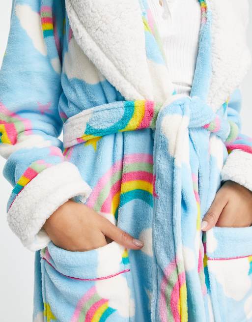 Topshop rainbow shop dressing gown