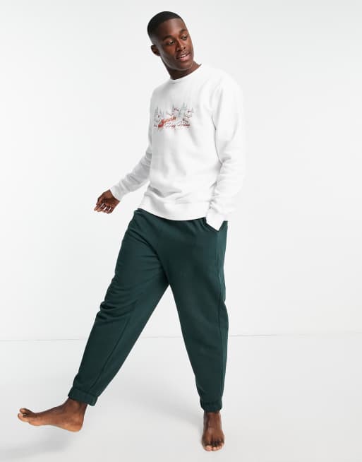 Chelsea Peers - Hvid sweatshirt med vintage-print, 4 af 4