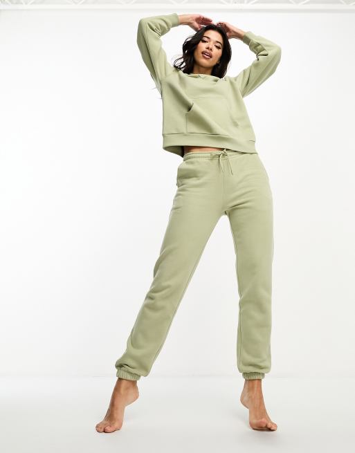 Sage green online jogger