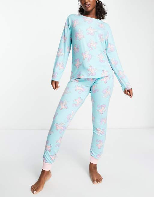 Cuffed discount pajama sets