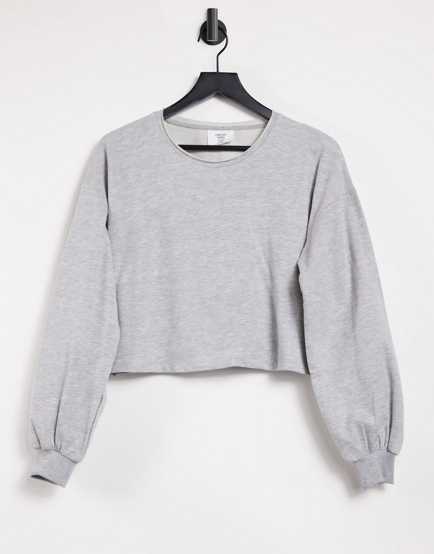 Chelsea Peers Lounge sweatshirt in gray-Grey