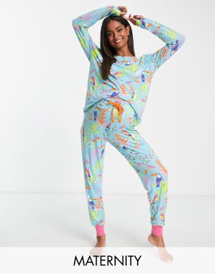 Bird discount pajama set