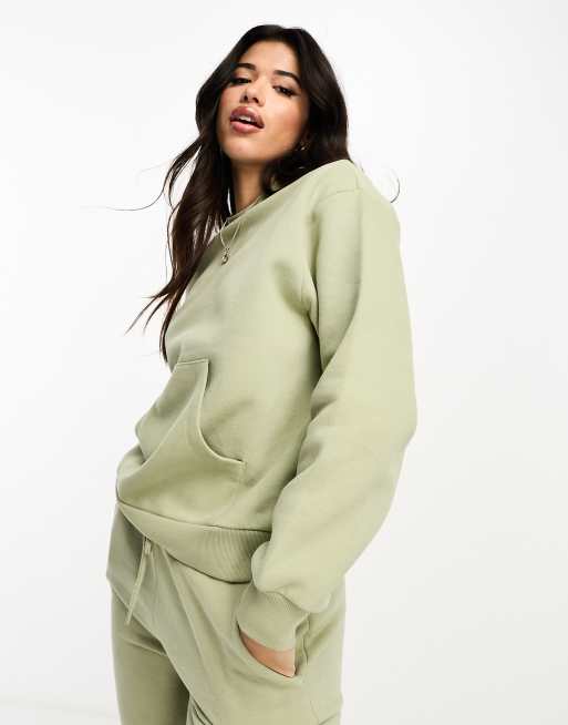 Chelsea Peers oversized sweatshirt in sage green | ASOS