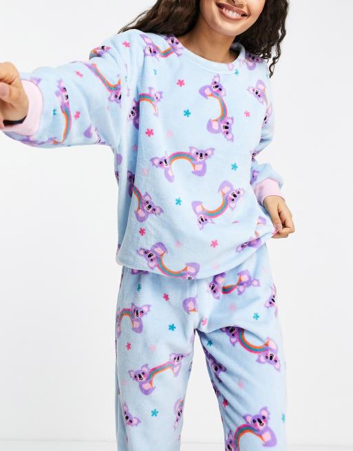 Petite fleece best sale pajama sets