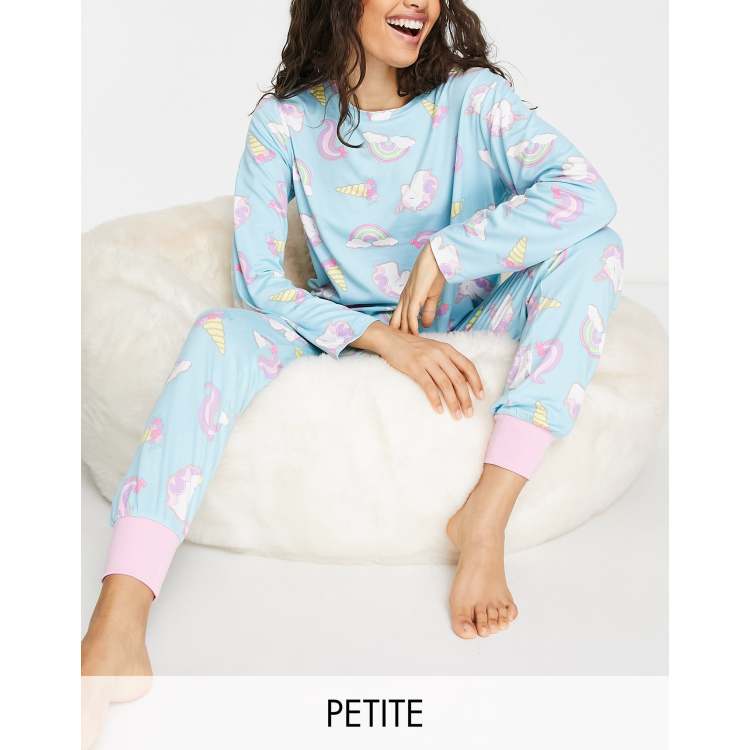 Plus size unicorn online pajamas