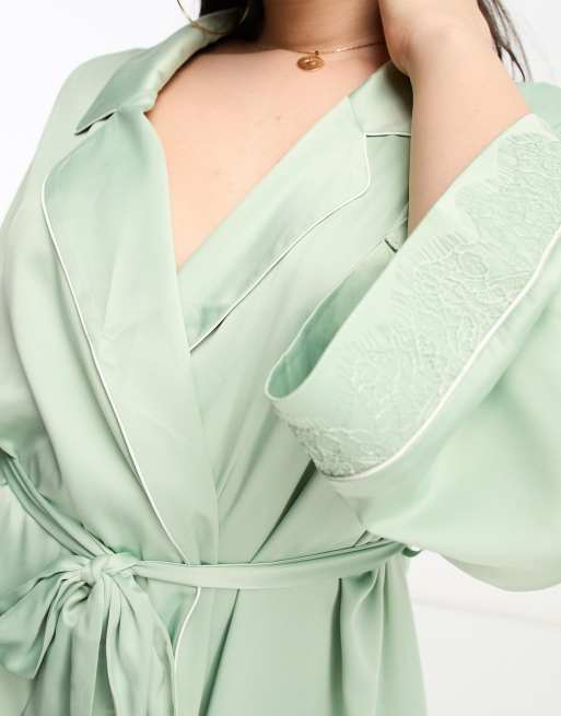 Bridesmaid kimono hot sale robe