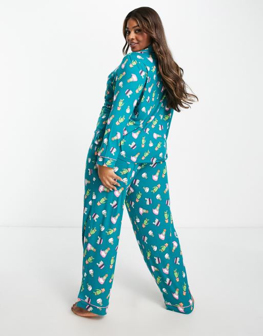 Women's cactus best sale pajama set