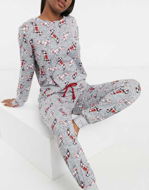 Womens sausage dog cheap pyjamas