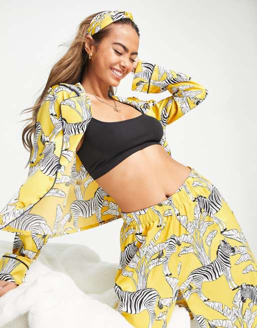 Chelsea peers yellow zebra pyjamas new arrivals