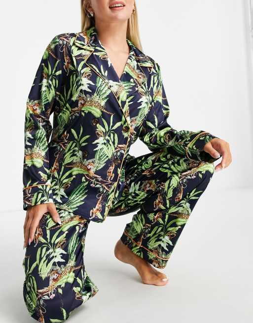 Jungle print pyjamas new arrivals