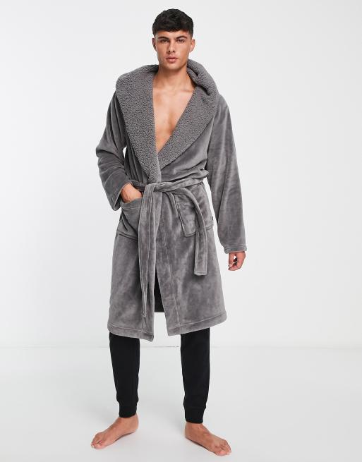 Chelsea Peers - Vestaglia in pile grigio