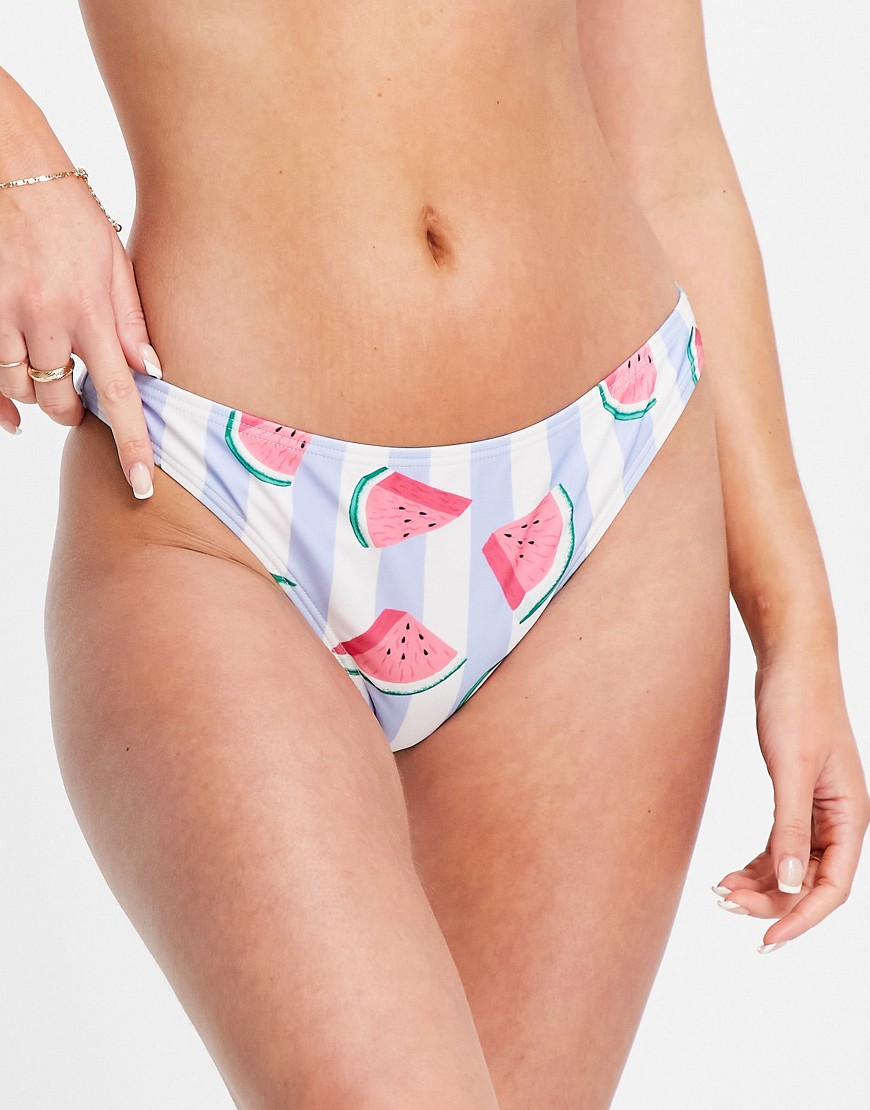 Chelsea Peers watermelon bikini bottoms-Multi