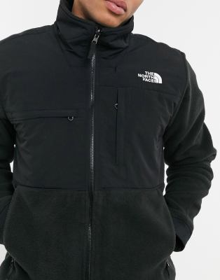 фото Черная флисовая куртка the north face-черный