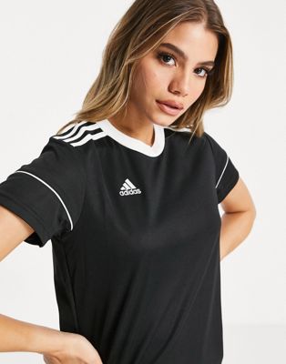 фото Черная футболка с логотипом adidas football-черный adidas performance