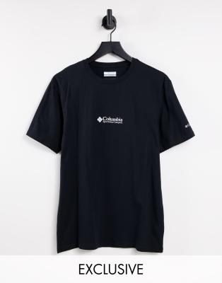 Черная футболка с логотипом Columbia CSC – эксклюзивно для ASOS-Черный
