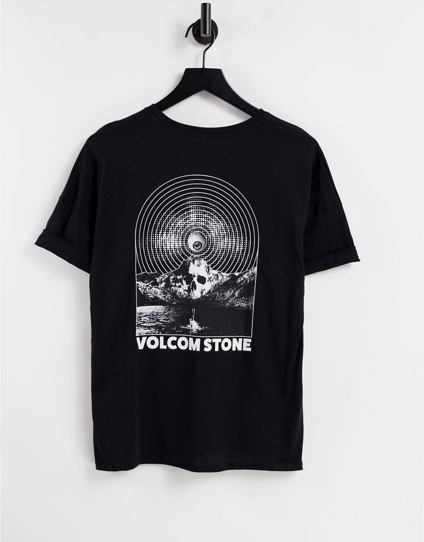 Черная футболка в стиле oversized Voltrip-Черный цвет Volcom 11582817